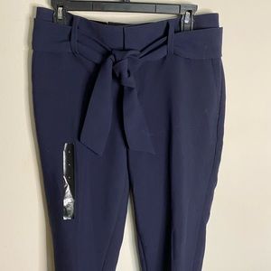 Banana Republic Tie Waist Cropped Dress Pants